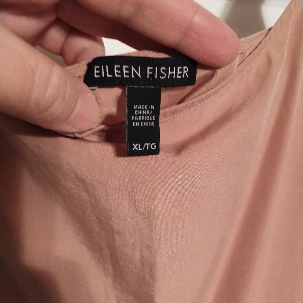 Eileen Fisher Tencel Slip Dress - Picture 3 of 5